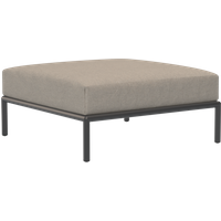 HOUE LEVEL Ottoman Hocker Aluminiumgestell von HOUE