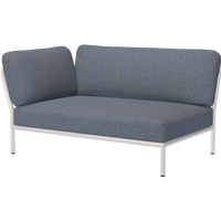 HOUE LEVEL Sofaecke Kissen links Aluminiumgestell von HOUE