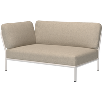 HOUE LEVEL Sofaecke Kissen links Aluminiumgestell von HOUE