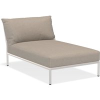 HOUE - Level 2 Chaise Longue, muted white / ash von HOUE