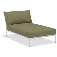 HOUE - Level 2 Chaise Longue, muted white / leaf von HOUE