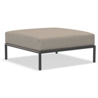 HOUE - Level 2 Ottoman, dark grey / ash von HOUE