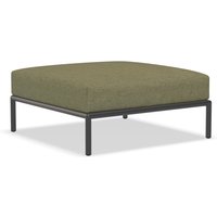 HOUE - Level 2 Ottoman, dark grey / leaf von HOUE