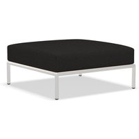 HOUE - Level 2 Ottoman, muted white / charcoal von HOUE
