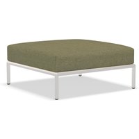 HOUE - Level 2 Ottoman, muted white / leaf von HOUE