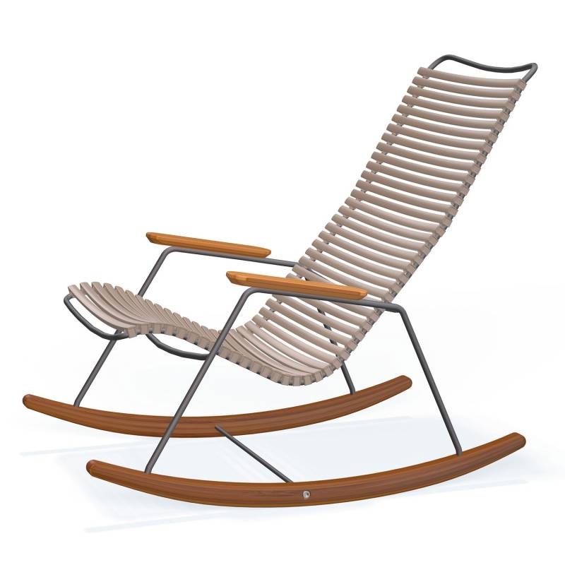 Houe Gartenstuhl Schaukelstuhl Click Rocking Chair Sand Siehe Text B-Ware von HOUE