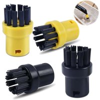 Confezione da 4 spazzole per la pulizia a vapore, accessori per la pulizia a vapore, set di spazzole rotonde, per Kärcher SC1 SC2 CTK10 SC3 SC4 SC5 von HOUHENCE