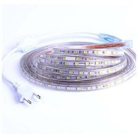 Striscia LED, Striscia LED 2M, Striscia LED luminosa 220v, Striscia LED impermeabile 5050 IP65, Bianco caldo (2) von HOUHENCE