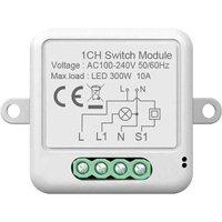 Tuya Smart Switch ZigBee Modulo interruttore remoto Interruttore invisibile Zero Fire Interruttore nascosto Timer, ZigBee Zero Fire 1 via Tuya Smart Switch ZigBee Modulo interruttore remoto Interruttore invisibile Zero Fire Interruttore nascosto Timer, ZigBee Zero Fire 1 via von HOUHENCE
