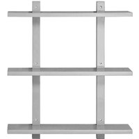 House Doctor - gebraucht] Sheo Wandregal Dekoregal Bücherregal Regal Deko 3 Regalböden Grau B-Ware von HOUSE DOCTOR