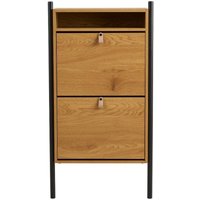 Elna Schuhschrank 2 Klappen EichenDekor. Elna Schuhschrank 2 Klappen EichenDekor. von HOUSE NORDIC