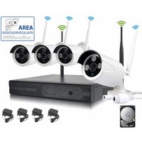 Housecurity - drahtlose full hd ip 4 kameras 2 mpx 2 tb wifi fernüberwachung kit von HOUSECURITY