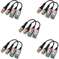 10 video balun sender utp kabel CAT.5 bnc 600 meter für kamera DVR-A2 von HOUSECURITY