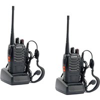 Housecurity - baofeng BF-888S uhf walkie talkies 400-470MHz receiver 2 pieces von HOUSECURITY