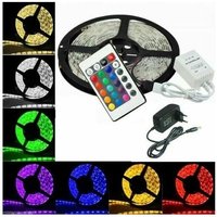 Housecurity - led streifen smd 5050 rgb IP65 5 meter spule mit netzteil und fernbedienung von HOUSECURITY