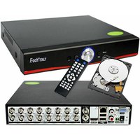 Housecurity - hybrid dvr ahd cvi tvi cvbs ip 16 kanäle utc full hd 1080P P2P cloud festplatte 2 tb von HOUSECURITY