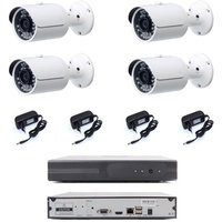 Housecurity - ip nvr videoüberwachung kit 4 ch 4 kameras ip 1080 36 led von HOUSECURITY