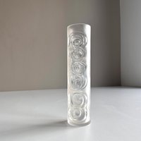 Vintage Vase . Peill & Putzler Frosted Glas Zylinder Space Age 70Er Milchglas Mid Century Modern Vintage Vase . Peill & Putzler Frosted Glas Zylinder Space Age 70Er Milchglas Mid Century Modern von HOUSEOFHOMBURG