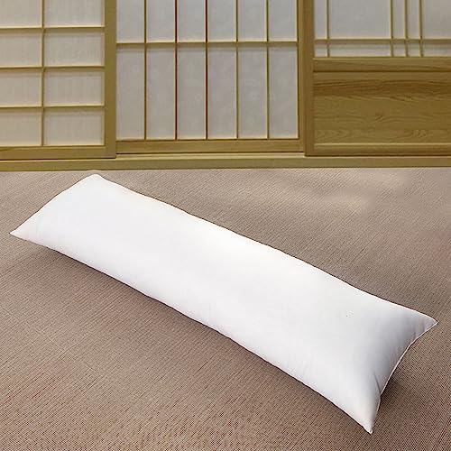 HOUSN 60 x 180 cm langes Hugging Körperkissen Inneneinsatz Anime Körperkissen Kern weißes Kissen Innenkissen,Weiß von HOUSN