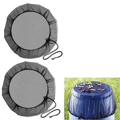 HOUSON 2 Stück Regentonne Abdeckung, Regentonnen Netz Schutznetz für Regentonne 95cm Durchmesser HOUSON 2 Stück Regentonne Abdeckung, Regentonnen Netz Schutznetz für Regentonne 95cm Durchmesser von HOUSON