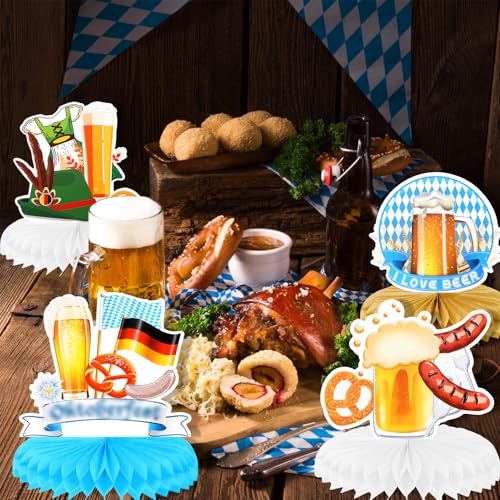 HOWAF Oktoberfest Deko, 9 Stück Oktoberfest Bienenwabe Oktoberfest Honeycomb Oktoberfest Bienenwabe Mittelstück Papier Tischaufsätze Dekoration für Tischdekorationen Bayrisch Oktoberfest Party Deko HOWAF Oktoberfest Deko, 9 Stück Oktoberfest Bienenwabe Oktoberfest Honeycomb Oktoberfest Bienenwabe Mittelstück Papier Tischaufsätze Dekoration für Tischdekorationen Bayrisch Oktoberfest Party Deko von HOWAF