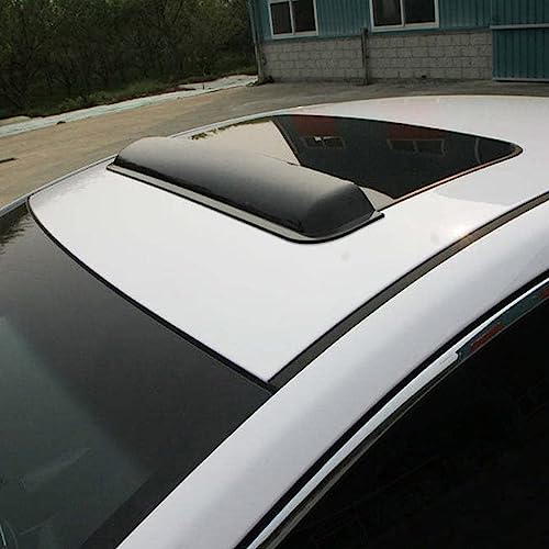 HOWENG Auto Schiebedach Windabweiser,für Mini Countryman 2000-2023 Schiebedach Luftabweiser Luftabweiser Regenschutz Schild Visiere Spoiler Windabweiser Externes Zubehör,88CM-91CM von HOWENG