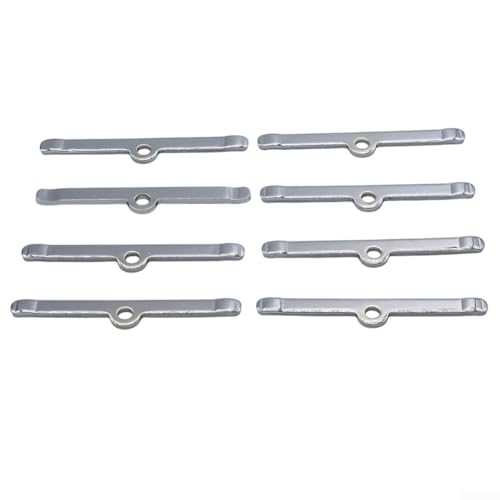 86,4 cm Ventildeckel-Spreizstangen-Set, 8-teilig, verchromtes Metall, für Chevy 283 305 327 Motorwerkzeug-Ersatz von HOgardenME