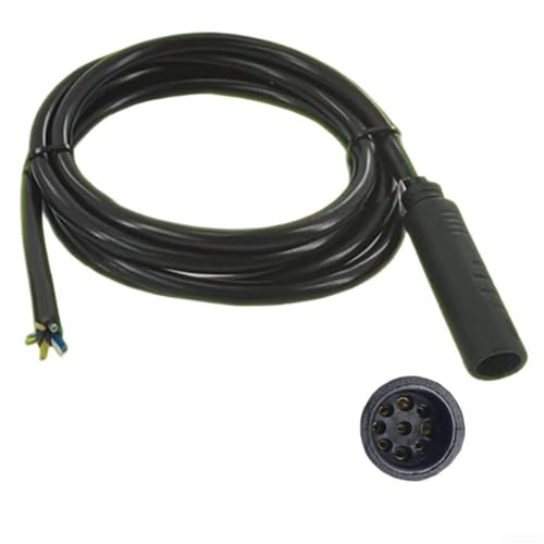Elektro-Fahrrad-Motorkabel, 9-polig, wasserdicht, Verlängerungskabel für Bafang 40 cm 120 cm männlich weiblich Draht (9-polige Buchse, 120 cm) von HOgardenME
