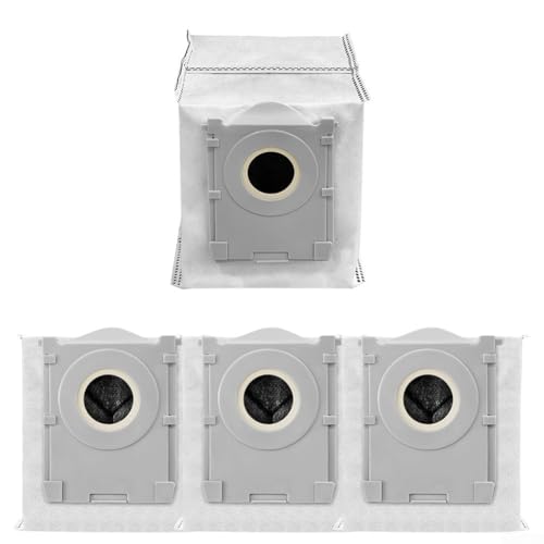 Ersatz-Staubsaugerbeutel für Ecovacs für Deebot Mini-Roboter-Staubsauger mit Konstruktion und hocheffizienter Filtration, 4 oder 10 Stück (4 Stück) von HOgardenME