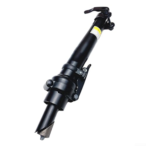 Fahrradlenkervorbau, verstellbar, zusammenklappbar, Schnellspanner, 25,4 mm, AL6061 Riser, 330-350 mm, Schwarz (ohne Rohr) von HOgardenME