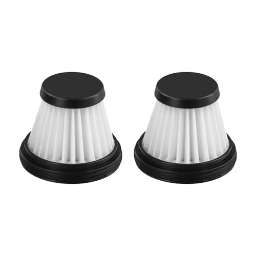 HOgardenME 2 Stück Filters für Baseus Staubsauger waschbare Ersatzfilter für A3 Lite Handstaubsauger Wiederverwendbare HEPA-Filter Zylinderfilter Staubsaugerfilter Zubehör von HOgardenME