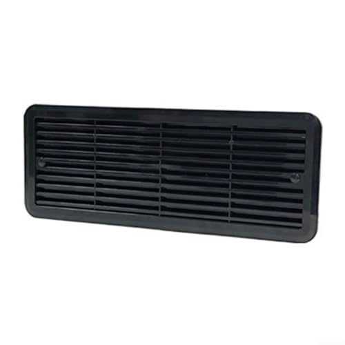 HOgardenME Lüftungsgitter für Thetford, 62445480 Wohnmobil, rechteckig, 483 x 186 mm, Wohnmobil-Entlüftungsabdeckung (schwarz) von HOgardenME
