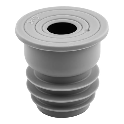 HOgardenME Waschmaschine Abflussschlauch Dichtung, 53mm Grau Rohrdichtung Silikon Dichtung für Ablaufschlauch, Abflussrohrdichtung Wasserablaufrohr Dichtungsring von HOgardenME