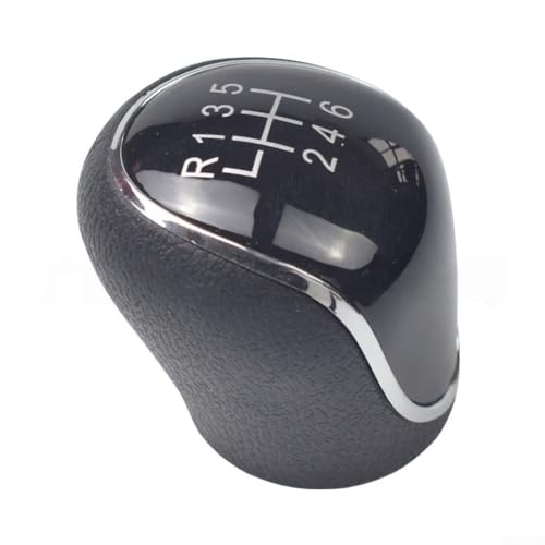 Schaltknauf 6 Gang für Hyundai für IX35 2012 2016, Schaltgetriebehebel mit ergonomischem Design für Fahrkomfort (Schwarz) von HOgardenME