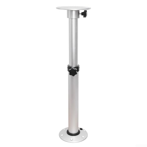 Tc475-760mm Teleskop-Tischbein verstellbar Aluminiumlegierung mit 360° drehbarer Unterstützung für Wohnmobil Wohnmobil Boot von HOgardenME