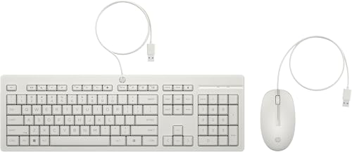 HP 225 - Tastatur-und-Maus-Set - 100% - Full Size - USB - QWERTZ - Deutsch - Cashmere White HP 225 - Tastatur-und-Maus-Set - 100% - Full Size - USB - QWERTZ - Deutsch - Cashmere White von HP Inc.