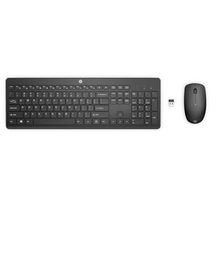 HP 235 - Tastatur-und-Maus-Set - kabellos - Ungarisch - für Elite Mobile Thin Client mt645 G7, Pro Mobile Thin Client mt440 G3, ZBook Fury 16 G9 von HP Inc.