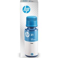 HP Original 31 Nachfülltinte cyan 70 ml (1VU26AE) von HP Inc.