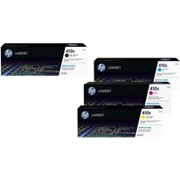 HP Original 410X Toner 4er Set schwarz, cyan, magenta, gelb hohe Kapazität von HP Inc.