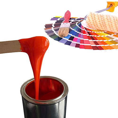 Epoxidharz Farbe 350g | Deckende Farbpaste für Giessharz | Einfärben von Epoxid-Harz, verschiedene RAL-Farben für z.B. Rivertable, Bastelarbeiten, Modellbau uvm. | Ockerbraun - RAL8001 von HP-Textiles
