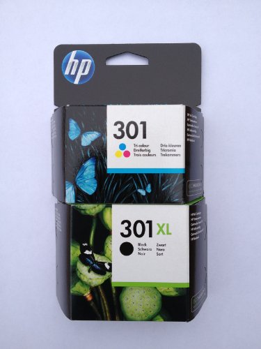 2 Original Druckerpatronen für HP Deskjet 3000 (XL black + color klein) Tintenpatronen von hp