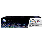 HP 126A Original Tonerkartusche CF341A Cyan, Magenta, Gelb Multipack 3 Stück von HP