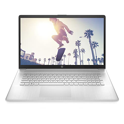 HP 17 <> Silber <> 17,3" FHD <> Core i5 1235U <> RAM: 16GB <> SSD: 500GB <> Windows 11 Pro <> Office 2021 Professional von HP