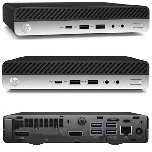 HP 18cm Silent Mini-PC Business Office Multimedia Computer mit 3 Jahren Garantie! | Intel®Pentium® 4400T 2x2.90GHz | 8GB DDR4 | 256 GB SSD | USB3 | Windows 11 Prof. 64-Bit | #7297 von HP