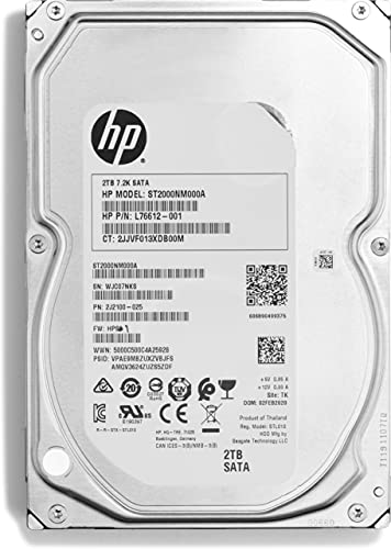 HP 2 bis 7200 U/min SATA 3,5p Enterprise von HP