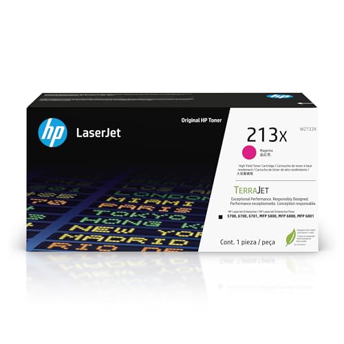 HP 213X Magenta Original Laserjet-Tonerkartusche mit hoher Reichweite von HP