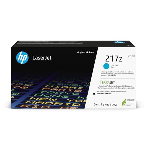 HP 217Z Toner Laserjet authentique Extra-Grande capacité Cyan HP 217Z Toner Laserjet authentique Extra-Grande capacité Cyan von HP