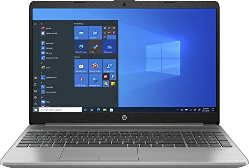 HP 250 G8 Business Laptop 15,6 Zoll Full HD IPS Display, Intel Core i5-1035G1, 8GB DDR4 RAM, 256GB SSD, Intel UHD Grafik, Windows 10 Pro, QWERTZ Tastatur, Silber von HP