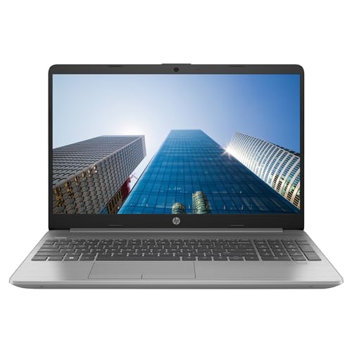 HP 255 G9 Business Laptop, 15.6" IPS FHD-Display, AMD Ryzen 5 5625U, 16 GB DDR4 RAM, 512 GB SSD, AMD Radeon-Grafik, Windows 11 Pro, QWERTZ Tastatur, Silber + NPO Rucksack + Type-C von HP