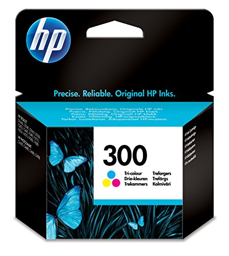 HP 300 Tri-color Tintenpatrone gelb – Tintenpatronen (Cyan, Magenta, Gelb, HP Deskjet D2500, HP Deskjet D2500, HP Deskjet D2530, HP DeskJet F4200, Standard, Tintenstrahl, 20 – 80%, -40 – 60 °C) von HP